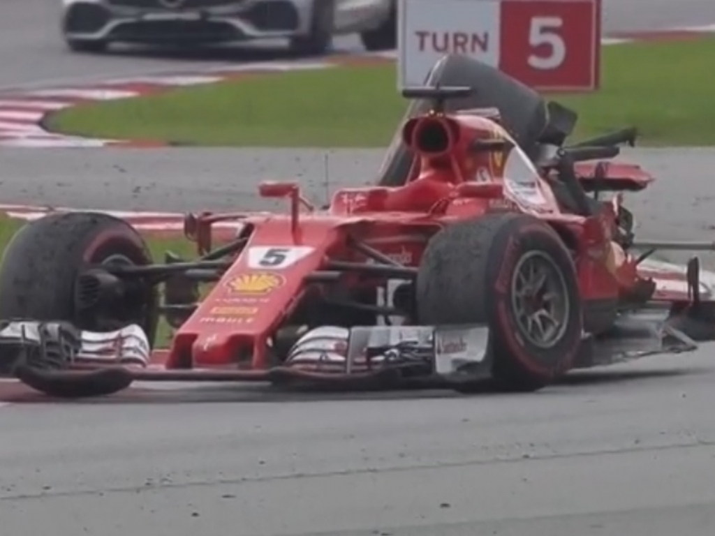 FIA explain Vettel/wheel incident
