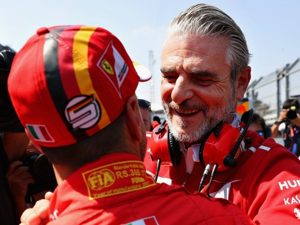 Vettel ready to go ‘all out’ after landmark pole