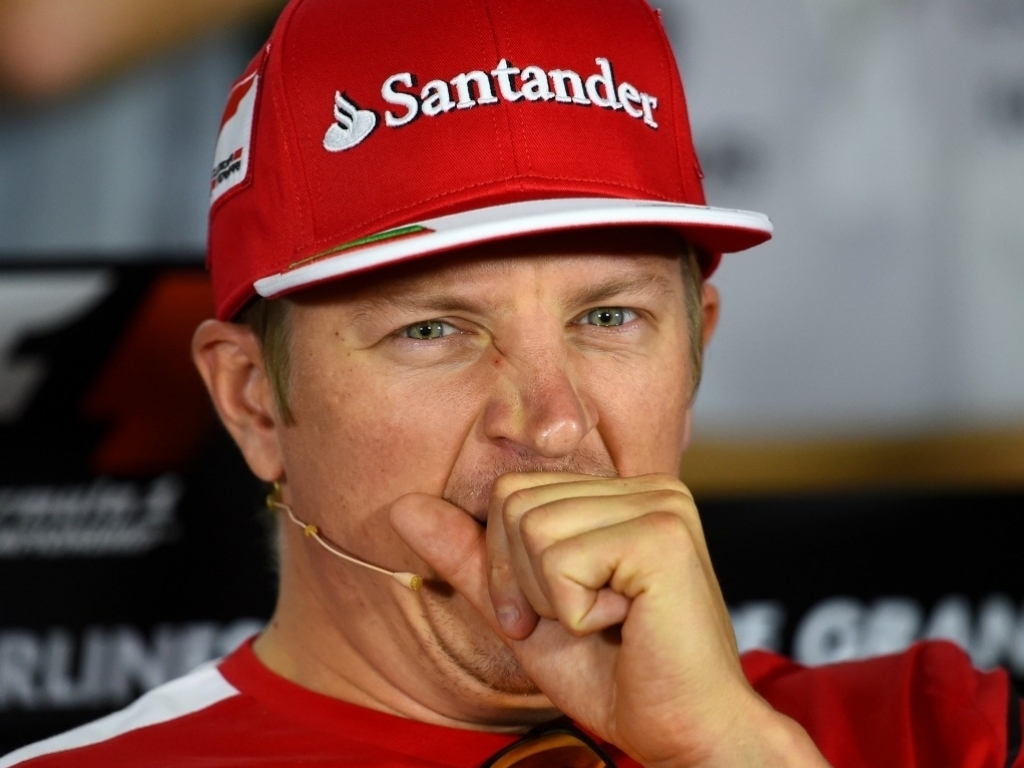 Classic Kimi at Brazil press conference