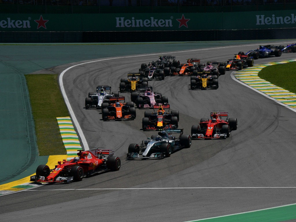 Vettel the calm in the chaos at Interlagos