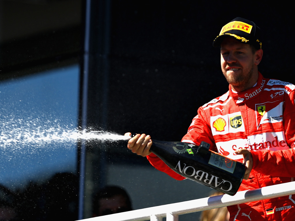 Vettel: Nice to win after a tough couple of weeks