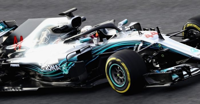Mercedes and Bottas ahead mid-day in Barcelona