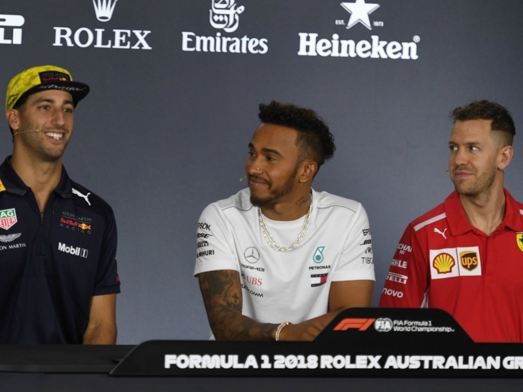 Hamilton, Vettel discuss Ricciardo’s future