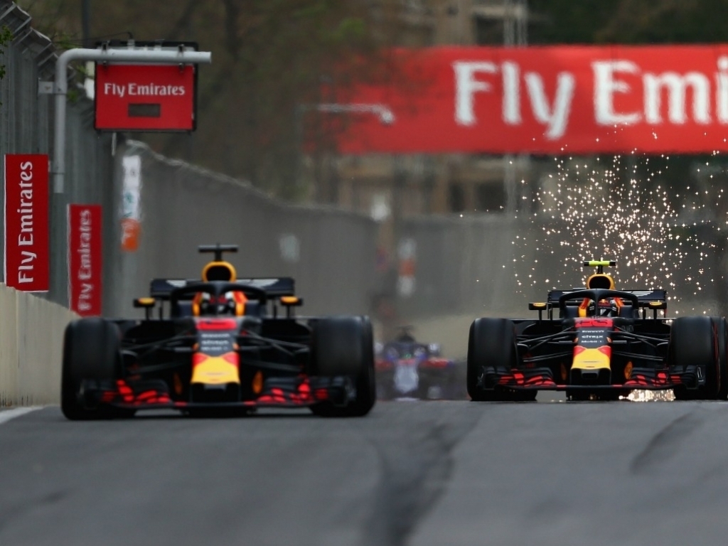 FIA reprimand Ricciardo and Verstappen
