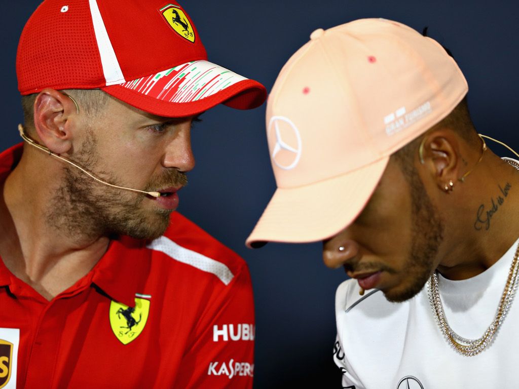 Vettel and Hamilton on racing as team-mates