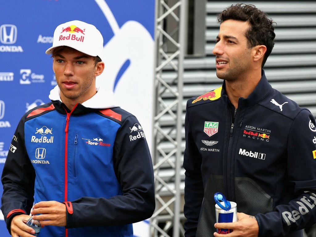 Ricciardo recorded Red Bull renewal video