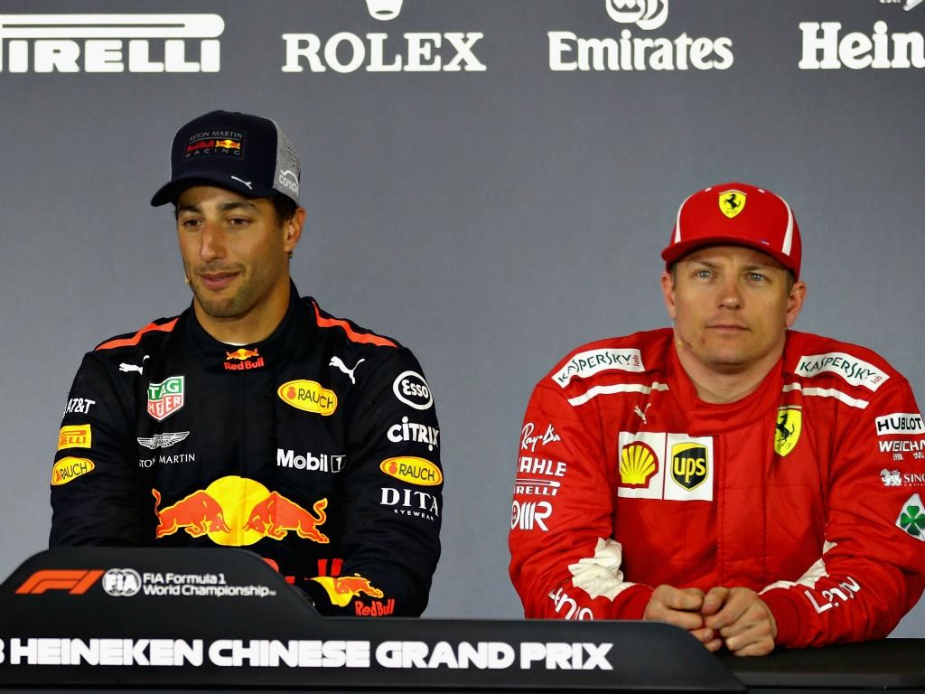 When Ricciardo, Raikkonen queued for the toilet…