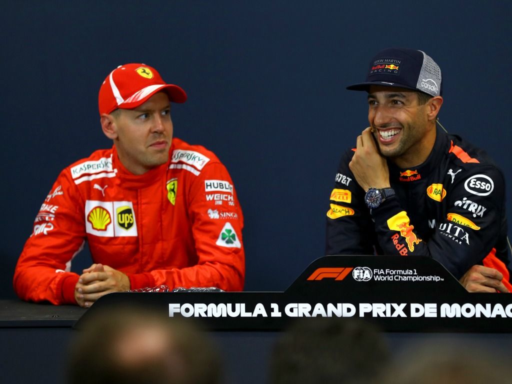 Ricciardo: Pressure may be getting to Vettel