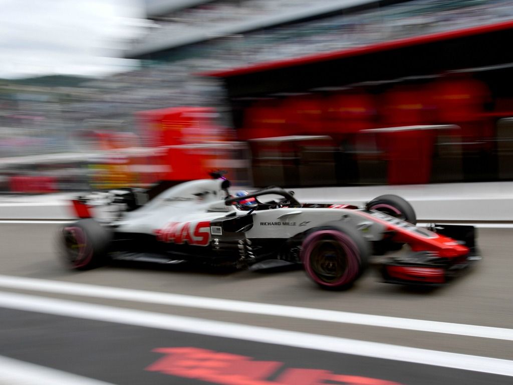 Haas garage fire damages two sets of tyres