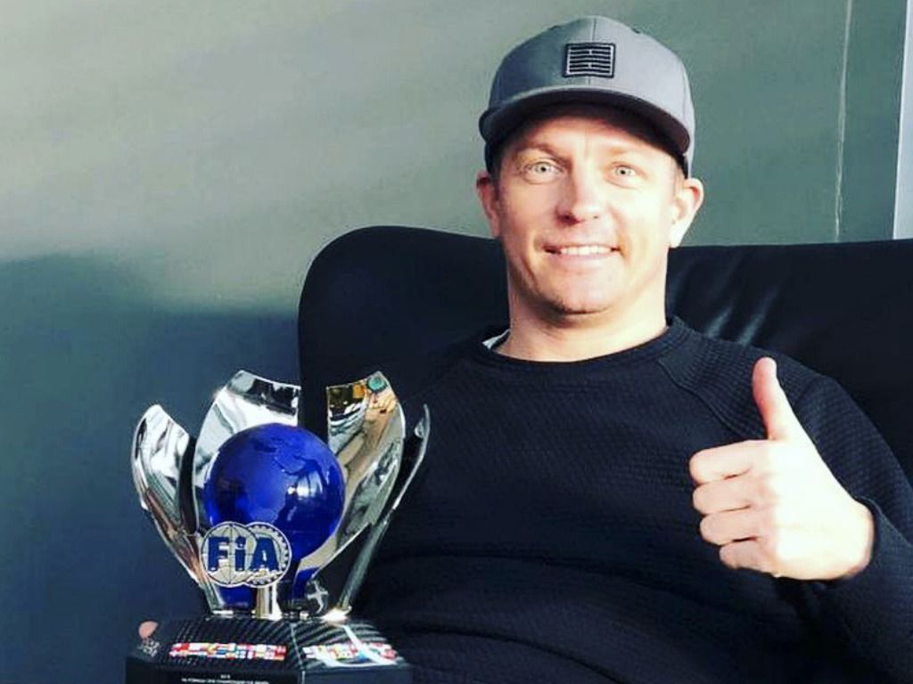 Raikkonen reacts to his drunken antics