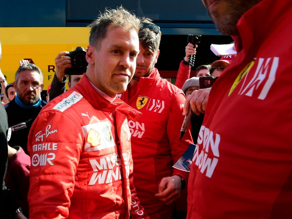 Vettel ‘couldn’t have hoped for a better day’