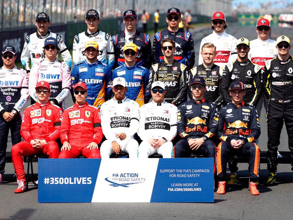 Team ratings from the Australian Grand Prix