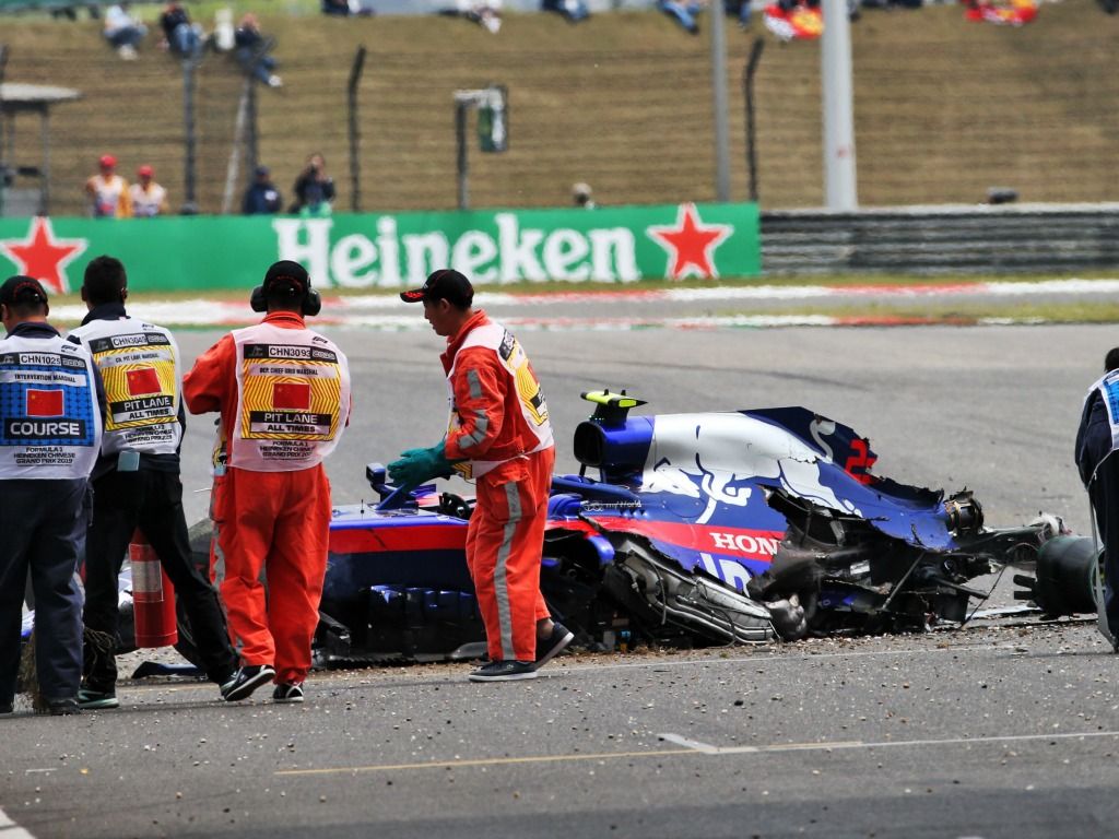 Albon’s ‘silly’ crash due to being ‘too greedy’