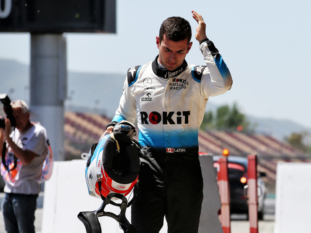 Latifi inspired by Albon, Norris and Russell