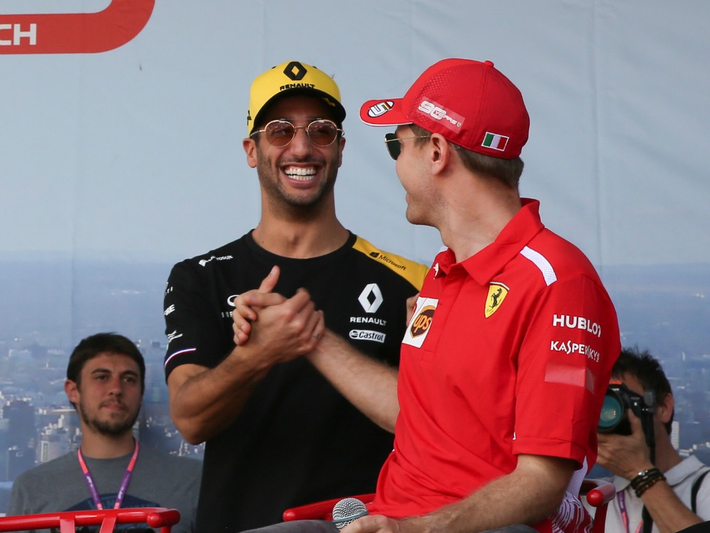 Ricciardo addresses the Ferrari rumours