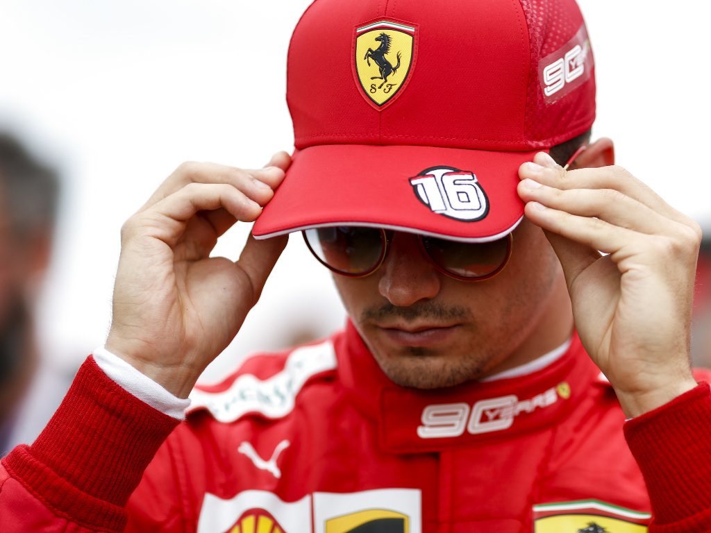 Charles Leclerc not feeling the pressure