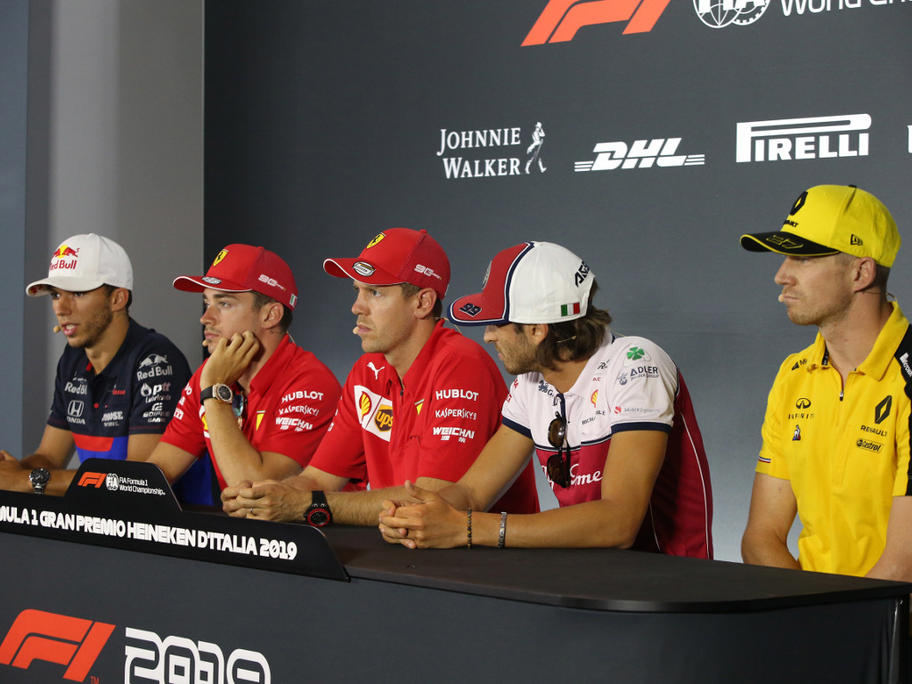 Thursday’s driver press conference: Italy