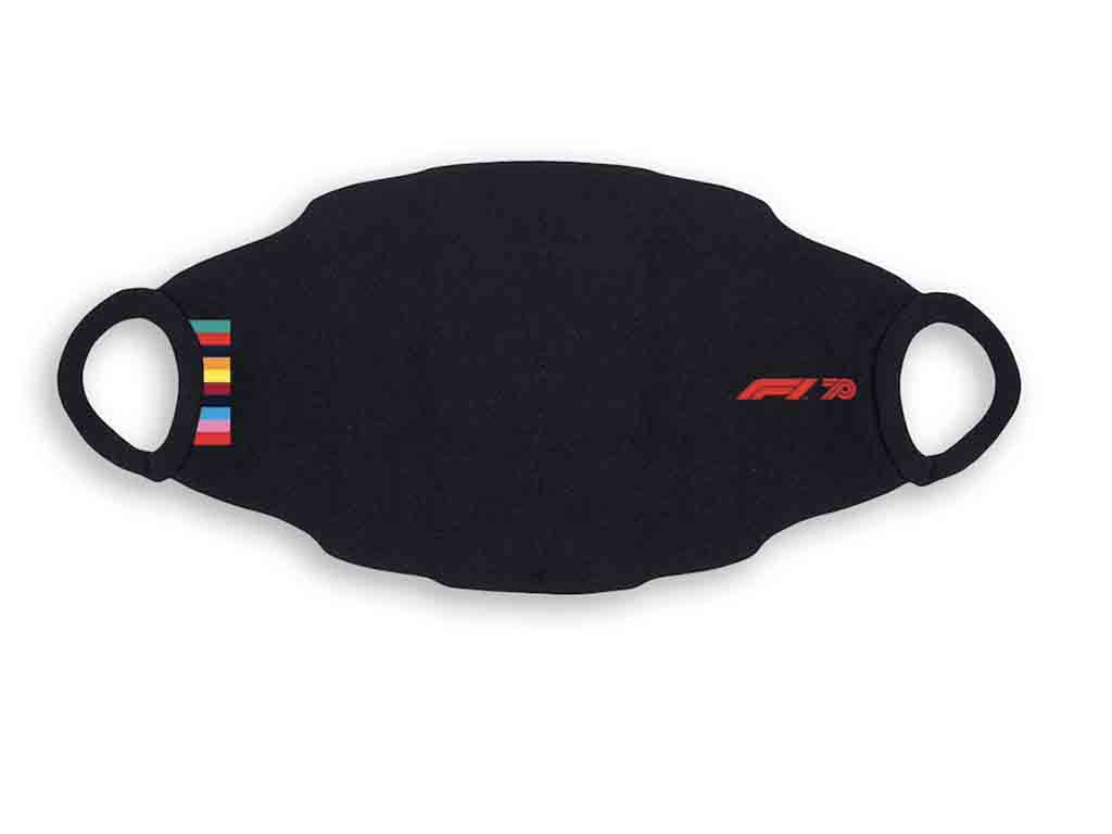 Official F1 shop: Black and white face coverings