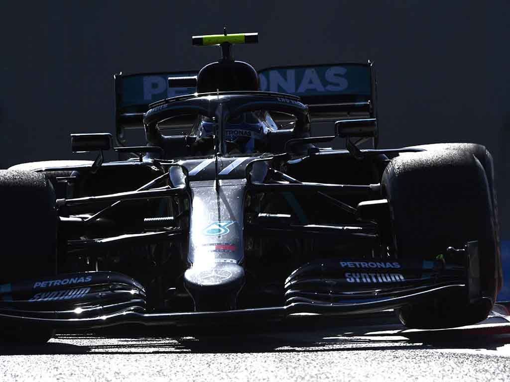 FP2: Bottas back on top in Mercedes 1-2