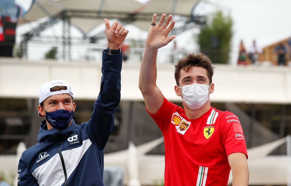 Gasly’s strategy? ‘Social distancing with Leclerc’