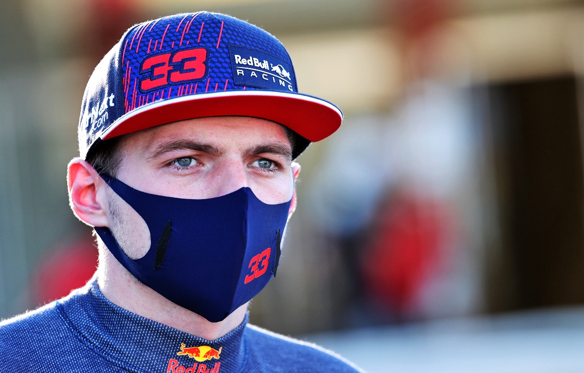 Max Verstappen is interviewed. Austin October 2021