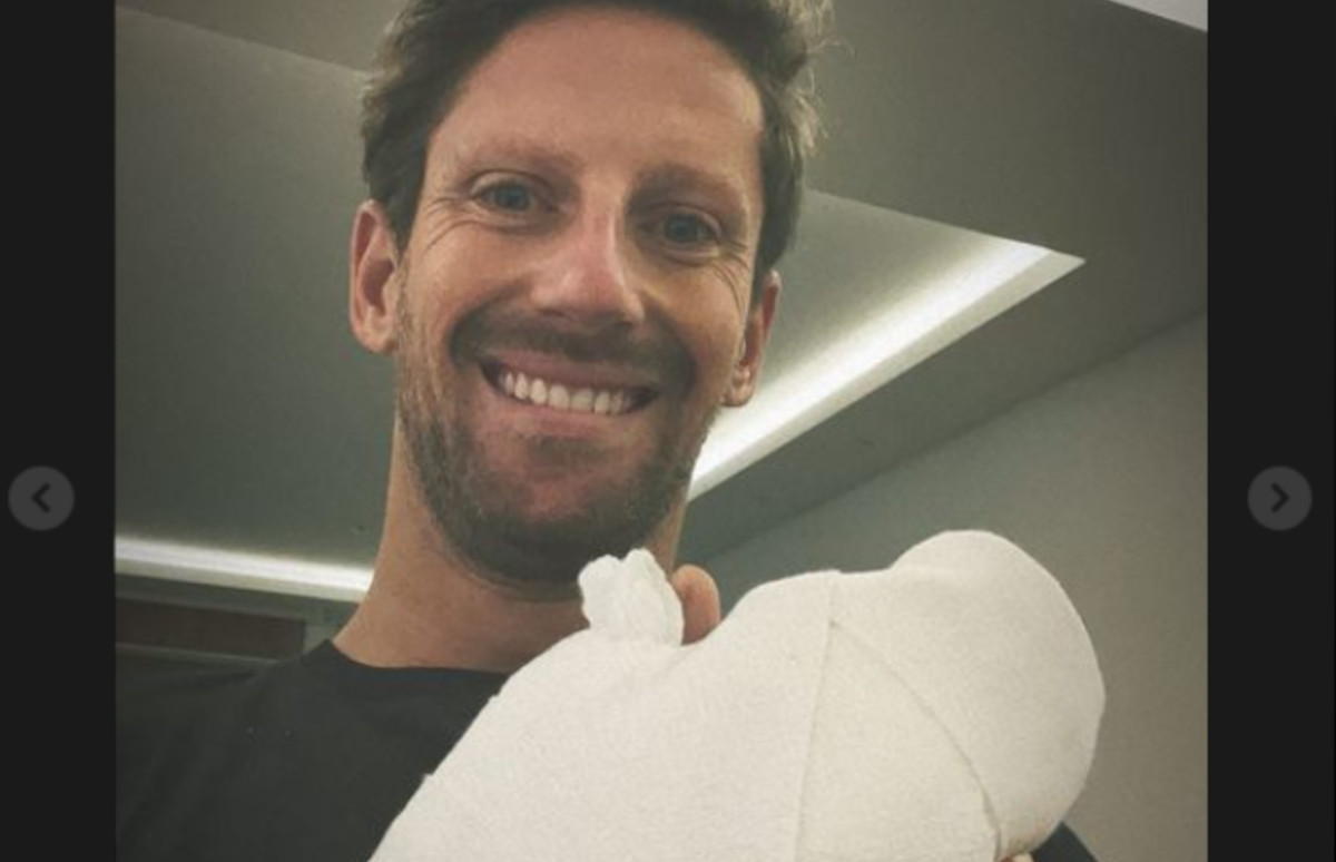 Grosjean reveals latest hand operation ‘went well’