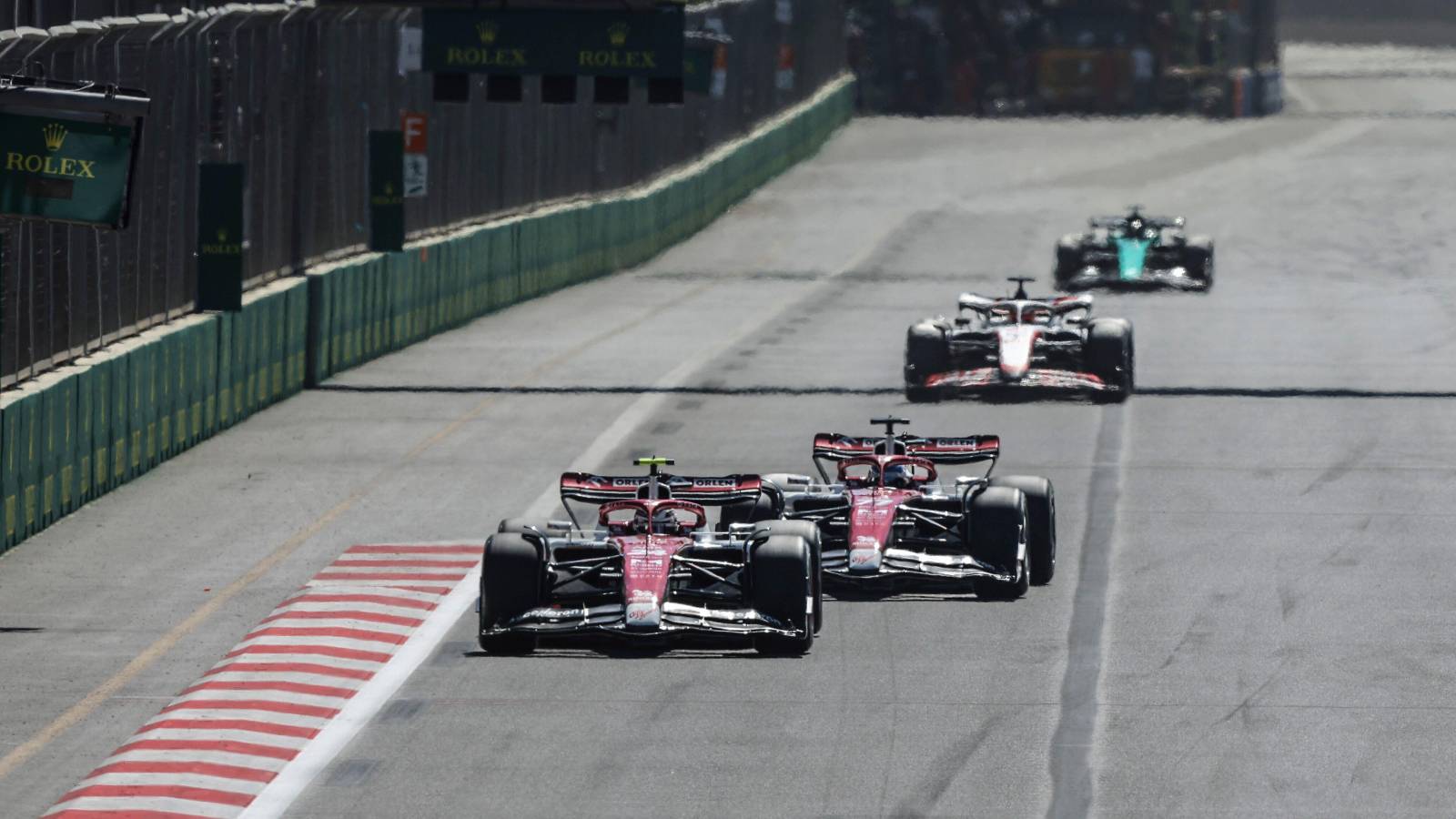 Bottas says Zhou ‘in another league’ to him in Baku