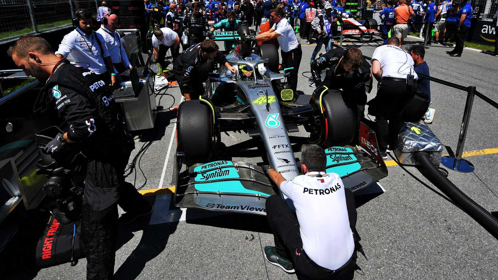 Wolff not getting hopes up despite strong Canada showing