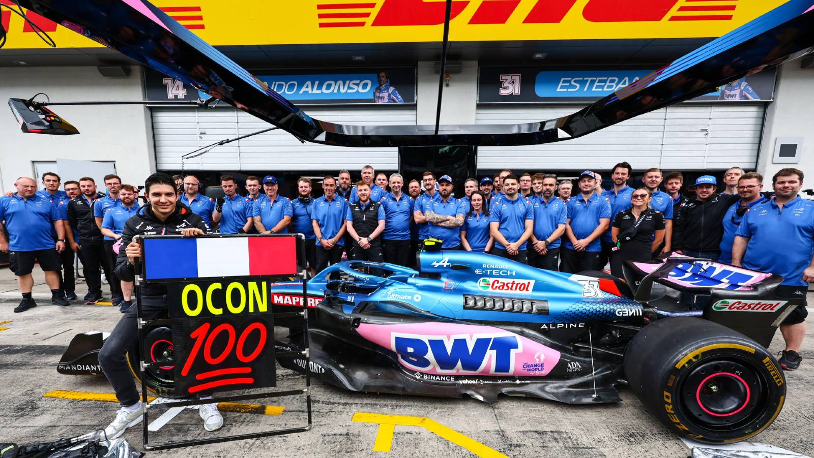 Ocon’s P5 on landmark F1 start felt ‘like a win’
