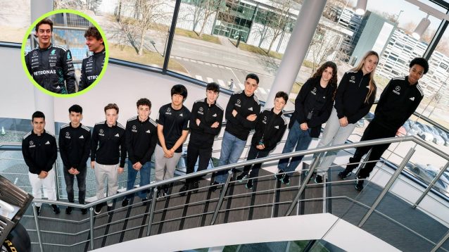 Mercedes' junior team for 2025 has been confirmed.