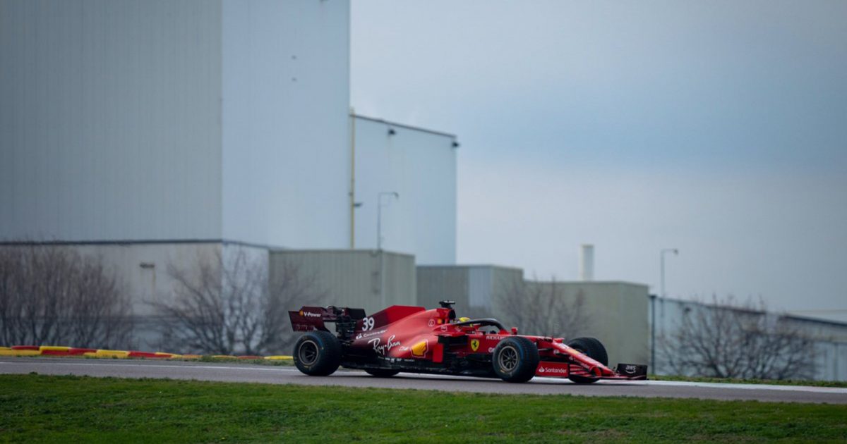 Ferrari Carry Out Wake Up Test At Fiorano With Carlos Sainz And