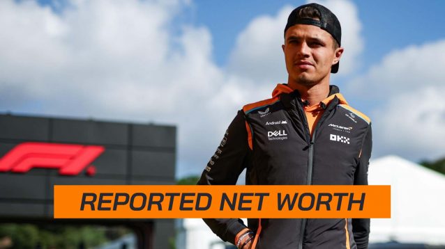 Lando Norris and his reported net worth.