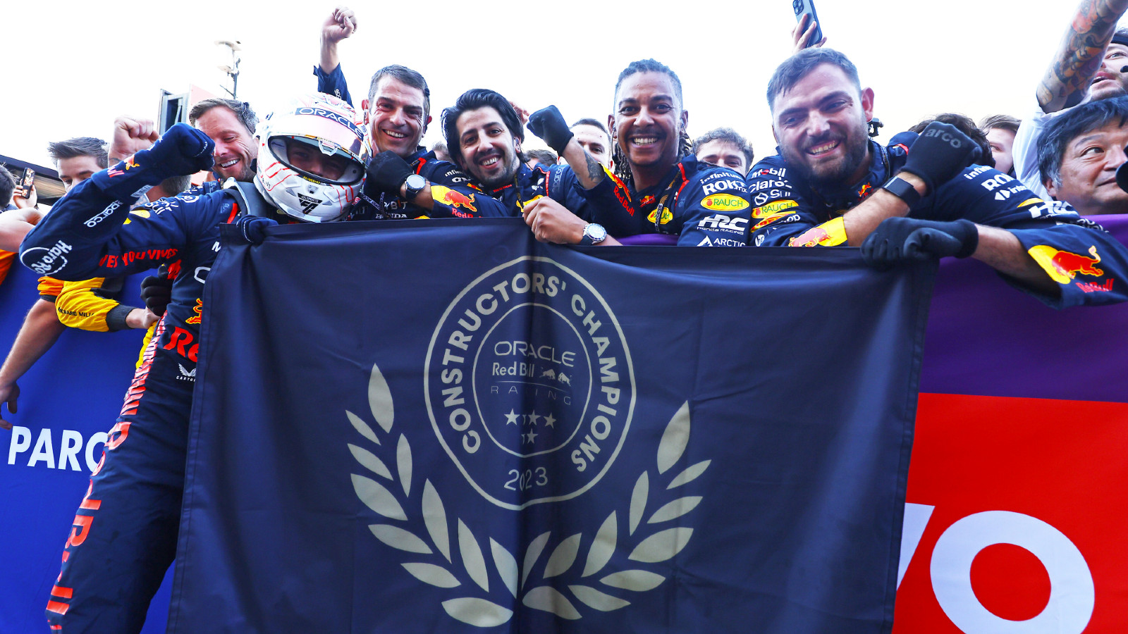 Max Verstappen and Christian Horner hail sensational year as Red Bull secure Constructors’ title