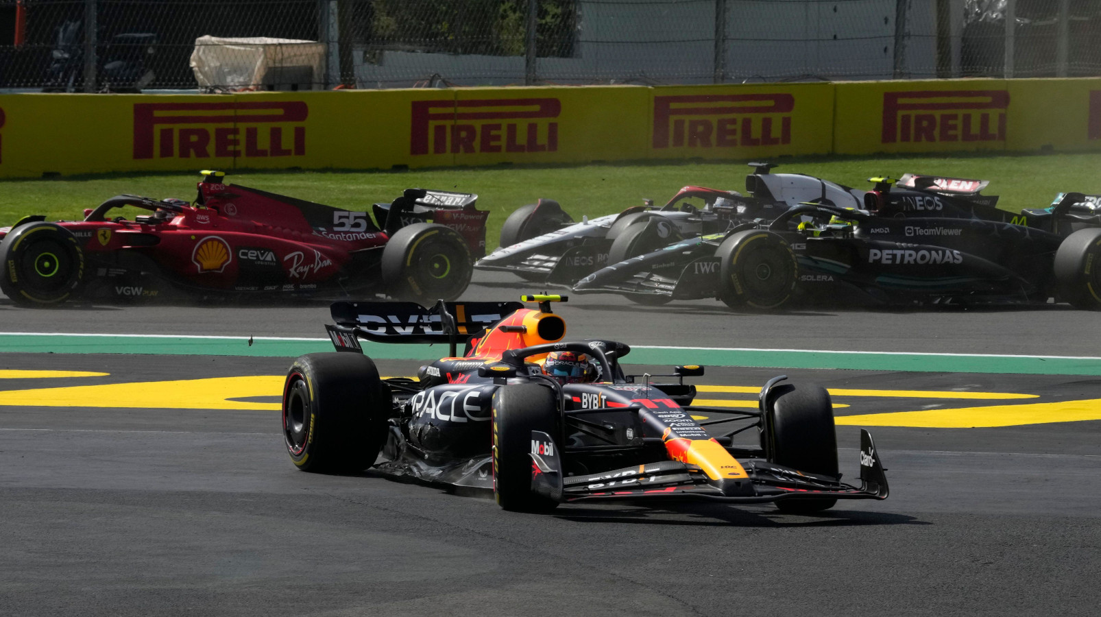 Max Verstappen critiques Sergio Perez’s role in disastrous Mexican GP crash