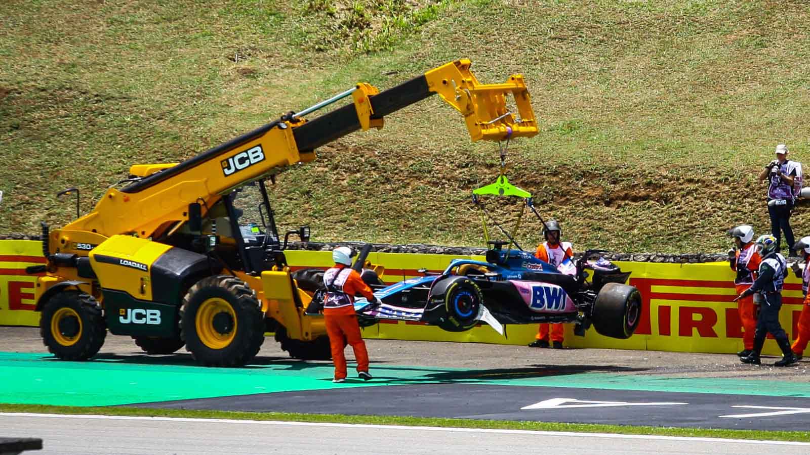 Stewards reach verdict on Fernando Alonso-Esteban Ocon crash at Interlagos