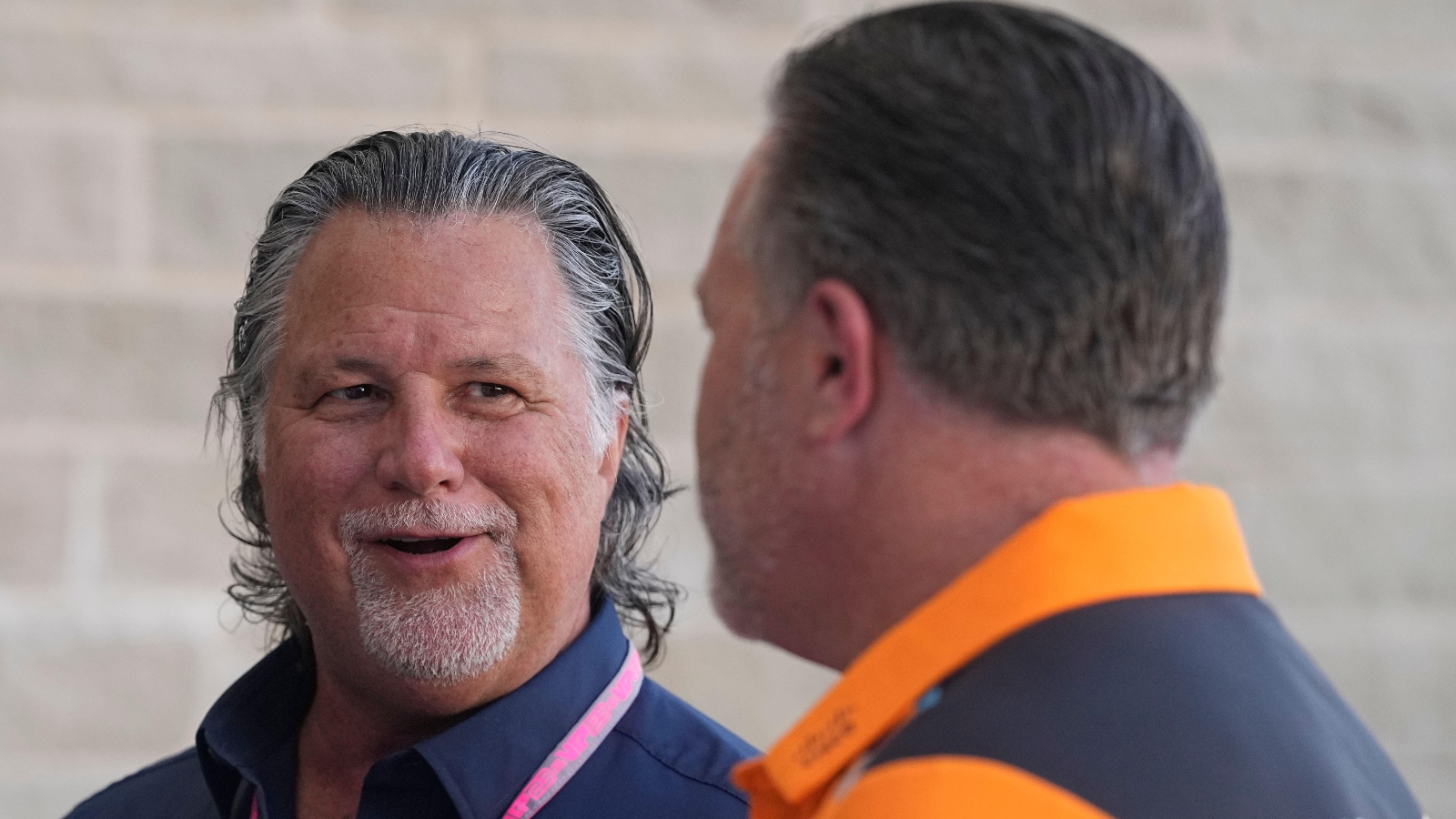 Michael Andretti and Zak Brown.