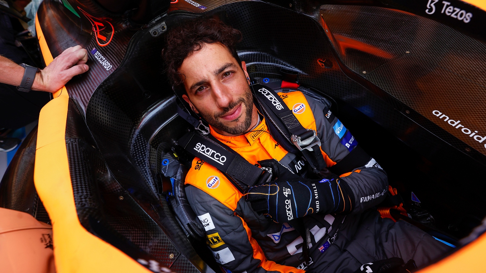 Daniel Ricciardo in the McLaren