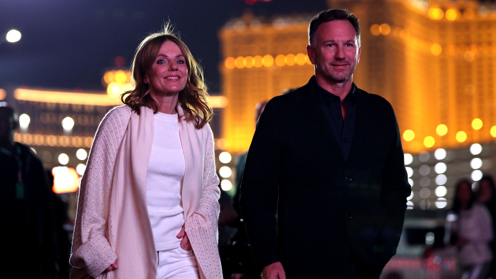 Geri and Christian Horner.