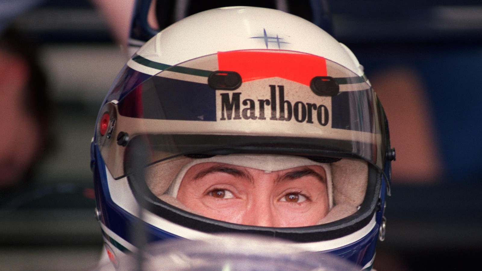 Giovanna Amati sat in the Brabham car.
