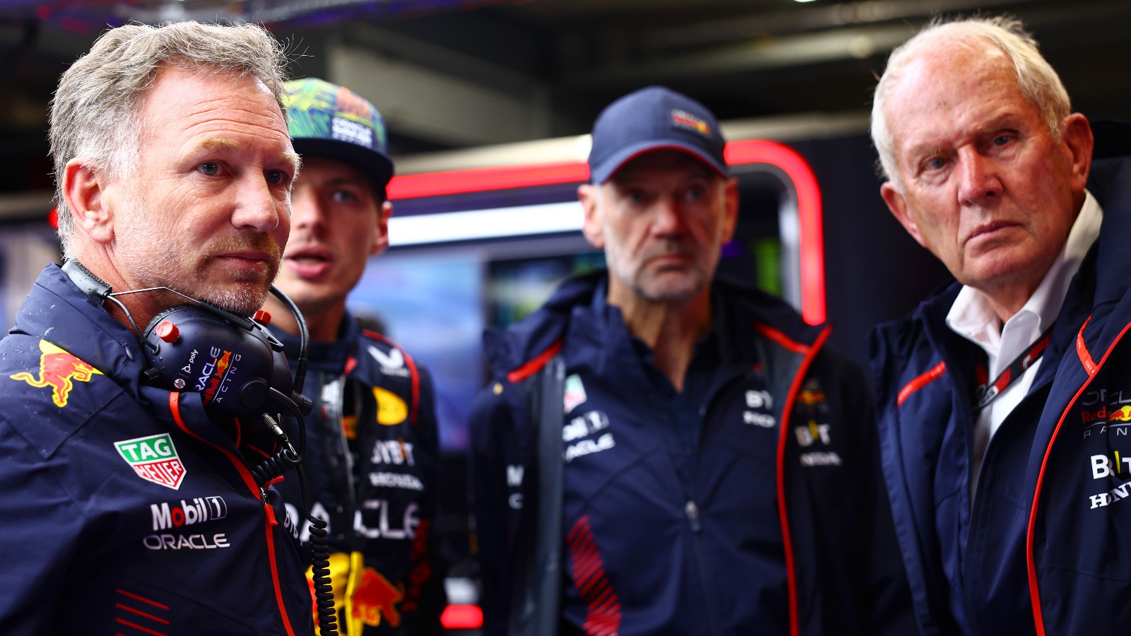 The Red Bull senior staff.