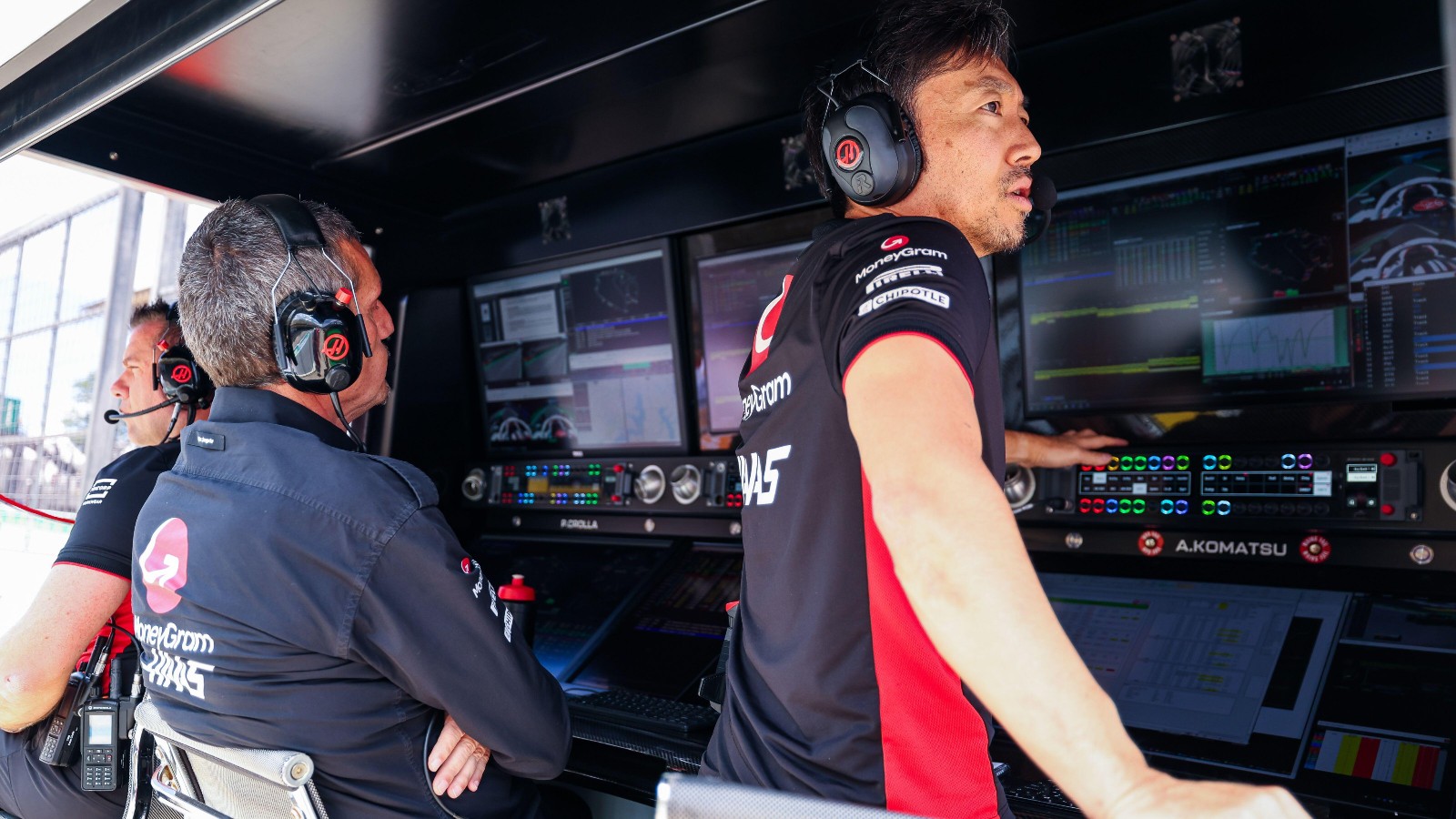 Ayao Komatsu and Guenther Steiner