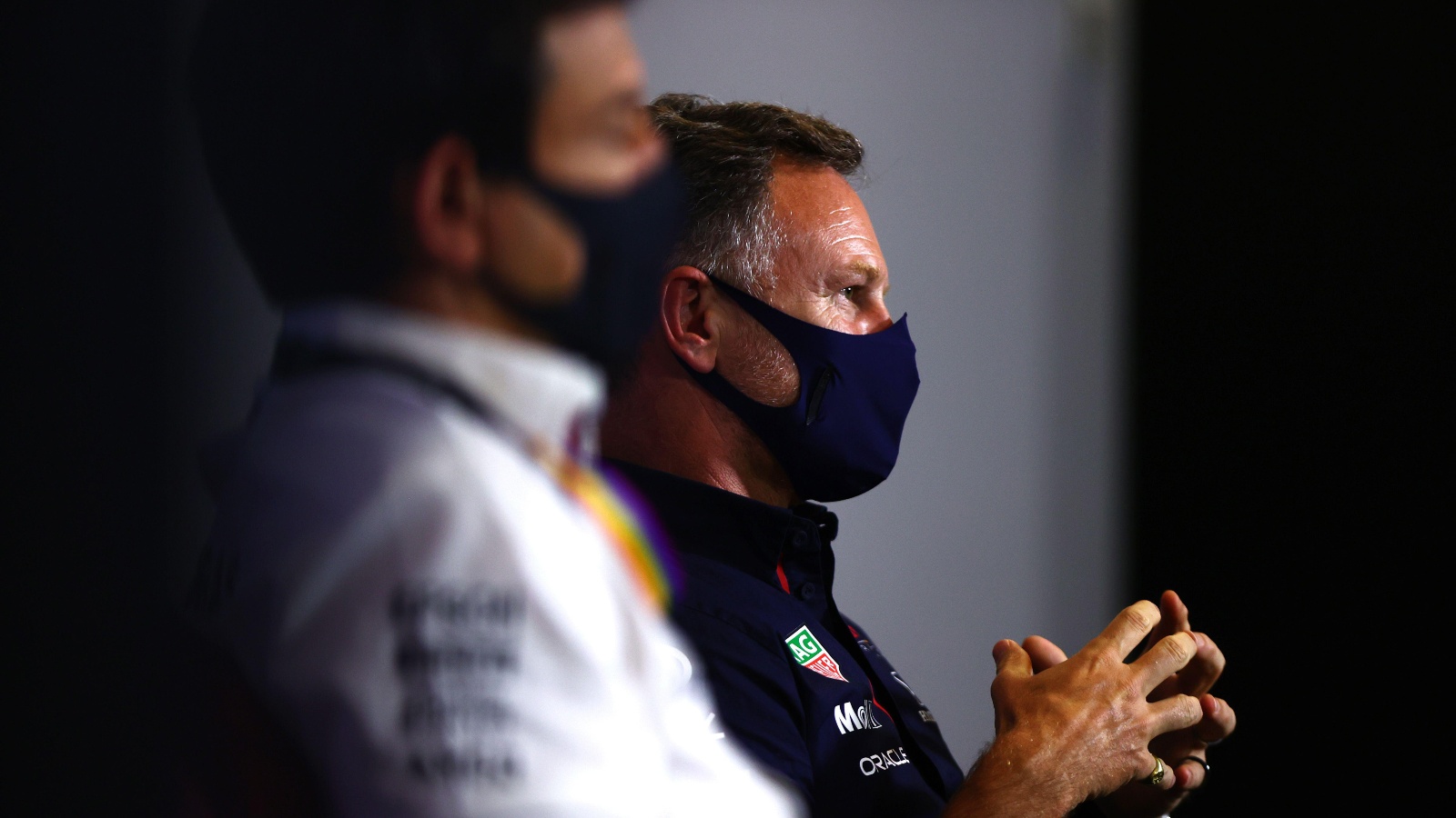 Christian Horner’s not-so-subtle Toto Wolff dig in F1’s mind games battle