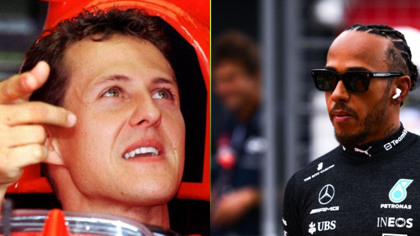 Huge Michael Schumacher claim made as Lewis Hamilton follows in Ferrari footsteps