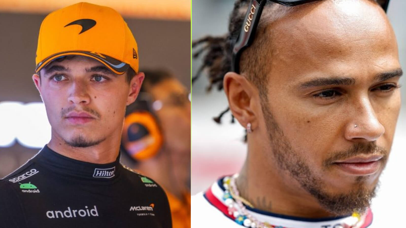 Lando Norris’ unconventional way of finding out about Lewis Hamilton’s Ferrari move