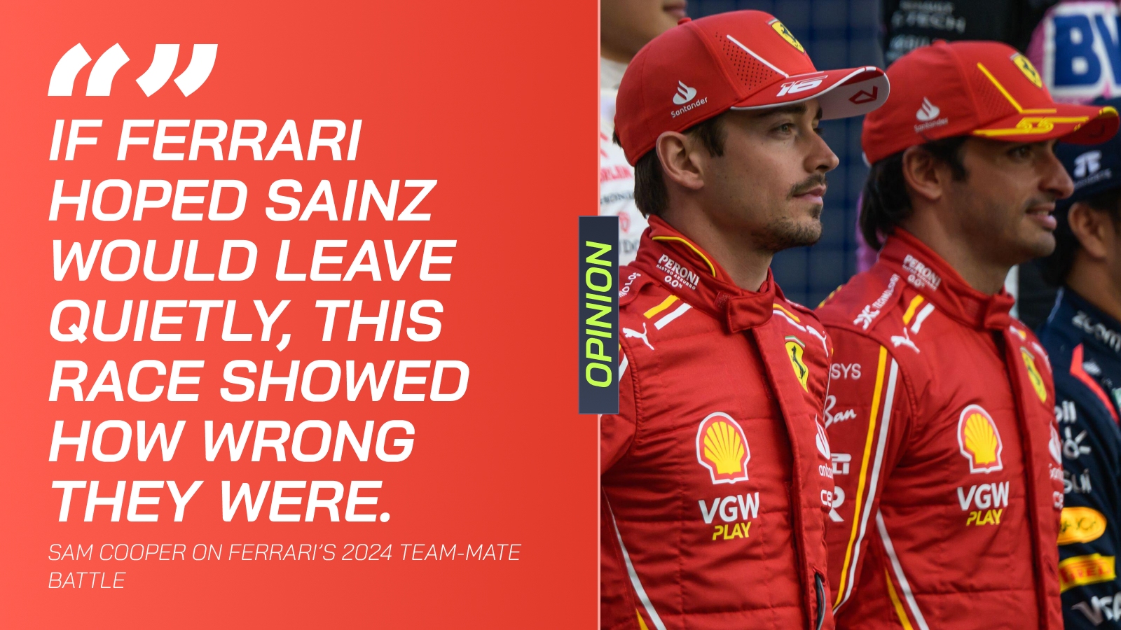 Forget the ‘title race’, F1 2024’s fireworks will come at Ferrari…