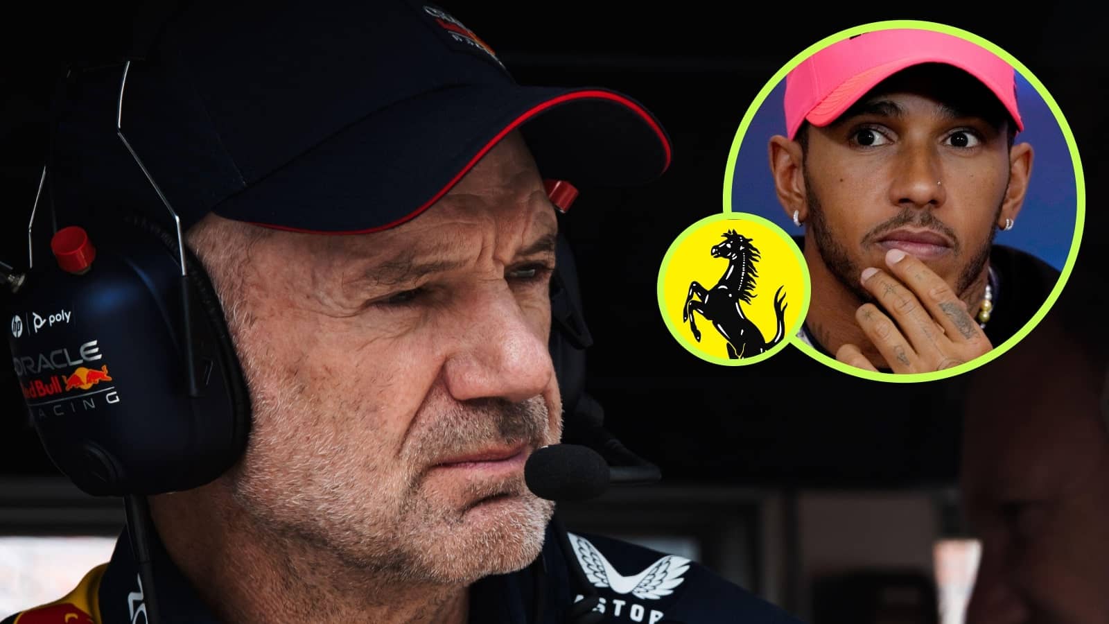 Lewis Hamilton makes Adrian Newey to Ferrari stance clear with shock Red Bull exit sealed