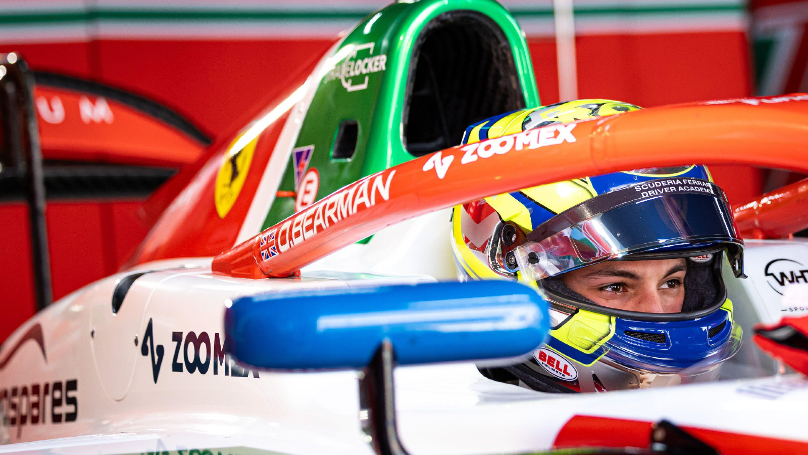 Ollie Bearman, F2, Prema, 2024 Saudi Arabian Grand Prix.