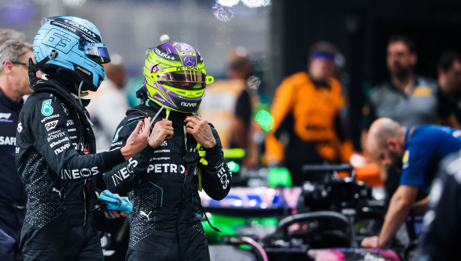 Mercedes explain key Saudi Arabian GP tactical decision they regret with hindsight