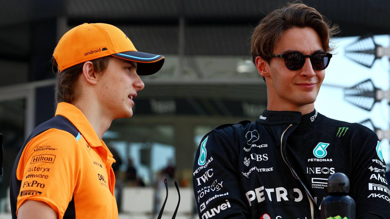 George Russell makes Oscar Piastri claim after fierce fight between F1’s two rising stars