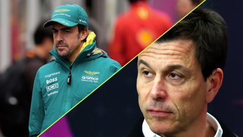 Toto Wolff told not to expect a phone call as Fernando Alonso teases over 2025 seat